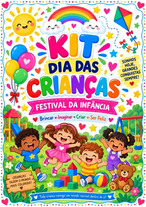 Capa do Kit Dia das Crianças Completo